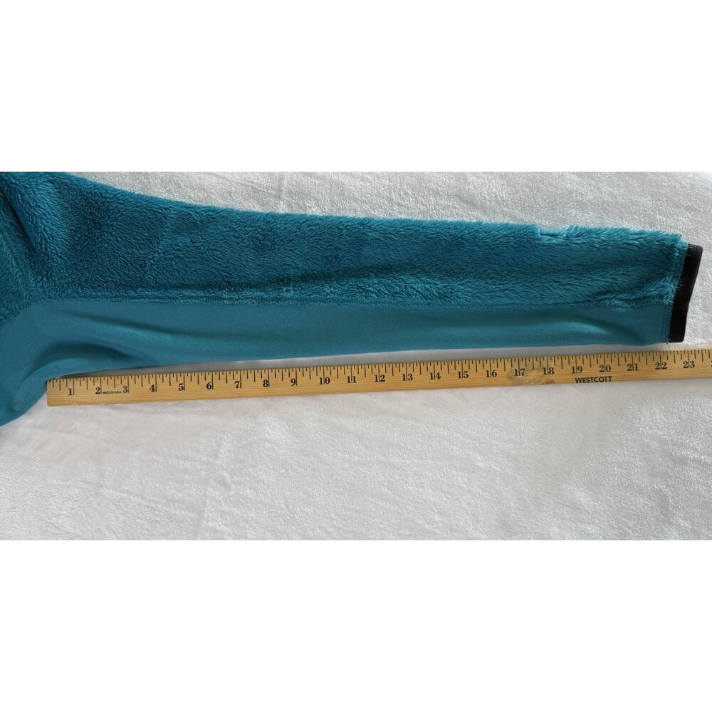 Patagonia Women's R3 Hi-Loft Hoodie Fleece Jacket Turquoise Size M Full Zip - Picture 15 of 16